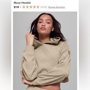 ALO Yoga Muse Hoodie/Sweat Set